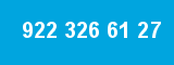 922 326 61 27